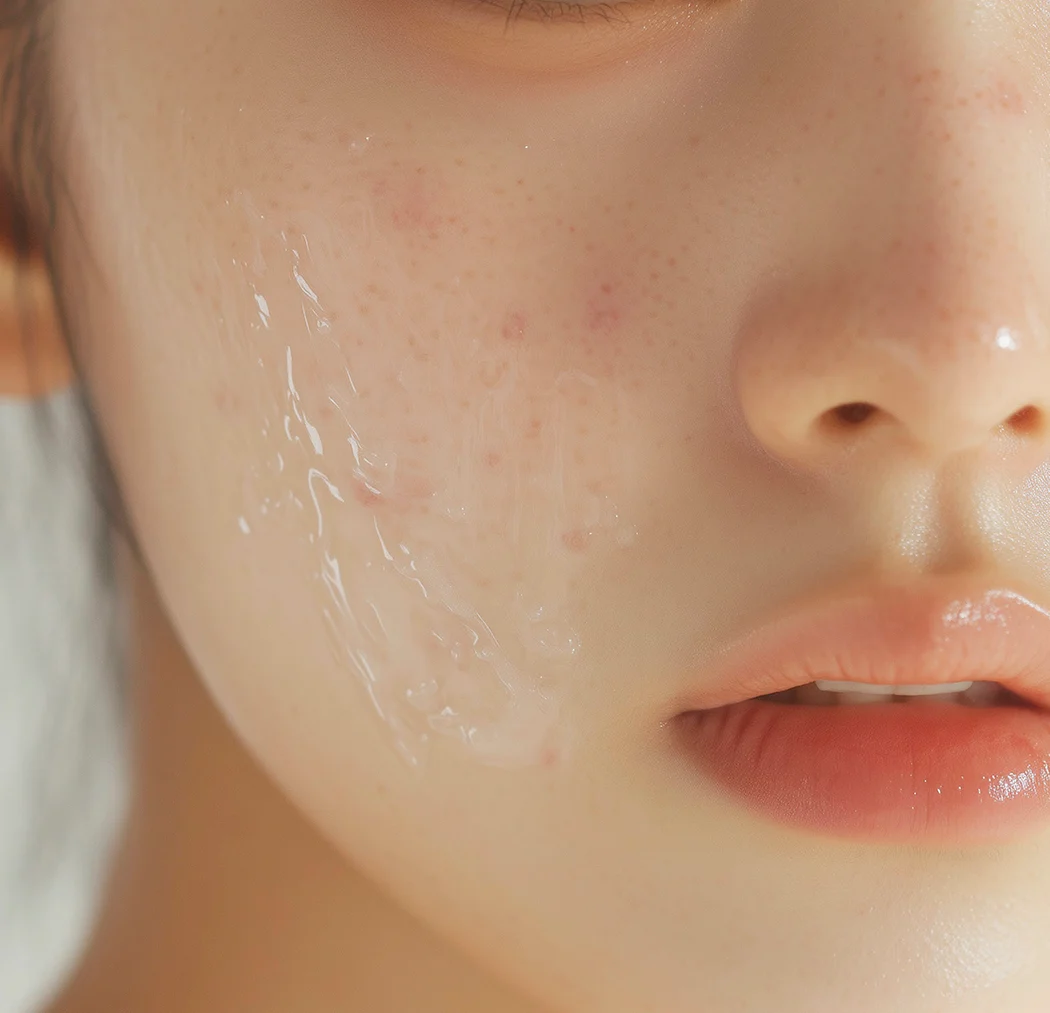 좁고 깊은 함몰 흉터에 직접 작용하는 크로스요법