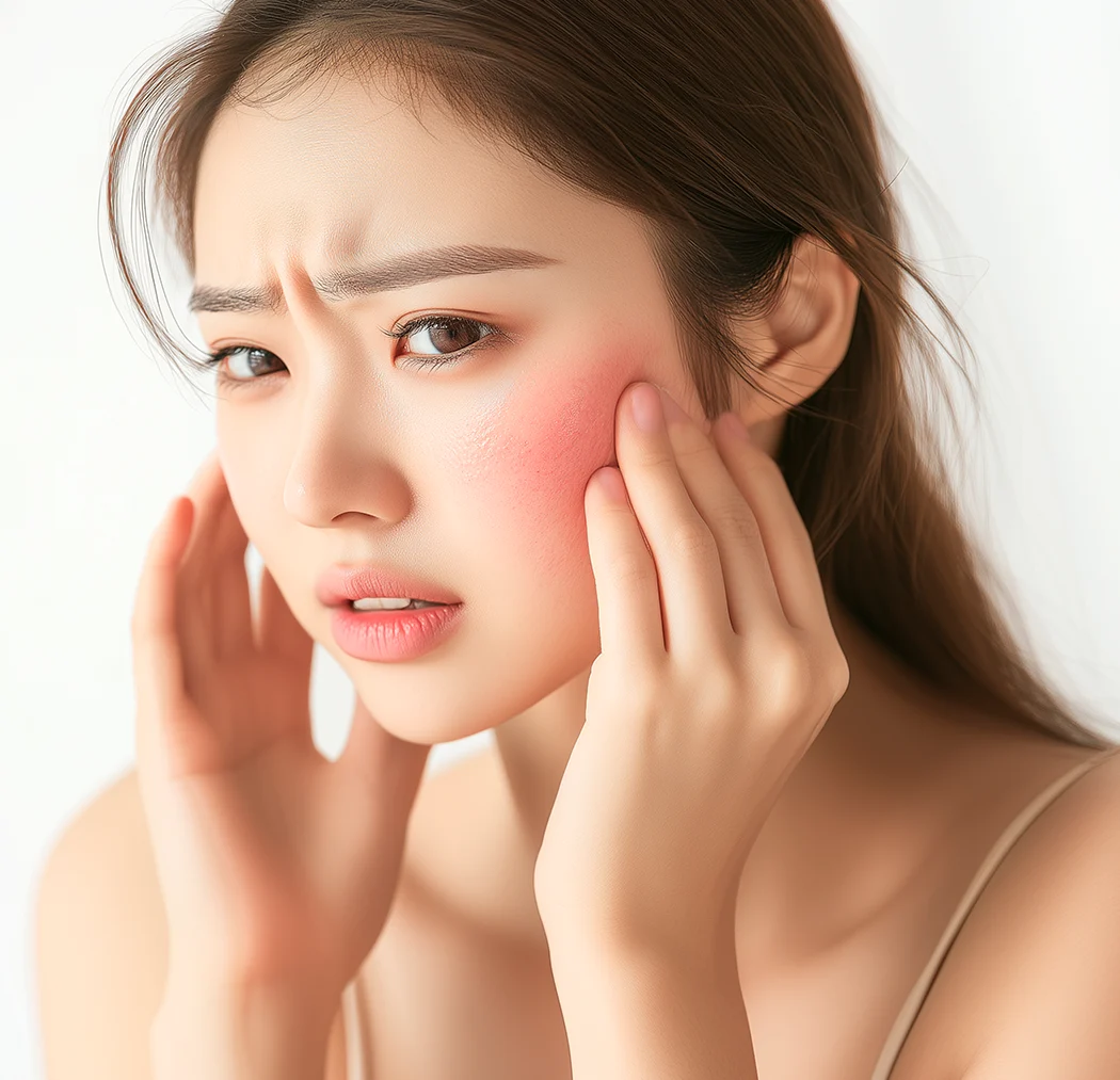 여드름 후 붉은 자국을 빠르게 개선하는 혈관 치료